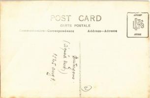 1925 Esztergom, Árpád kert, étterem, vendégek csoportképe. photo