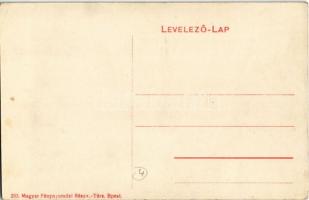 Kecskemét, Petrovits István szőlőgazdaságának reklámlapja, Fejértelepi gazdaság, szőlészet. Art Nouv...