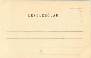 1901 Leányfalu, Római katolikus templom, Duna part, vendéglő, étterem. Divald Károly 144. sz