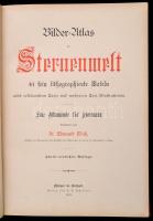 Edmund Weiss: Bilder-Atlas der Sternenwelt: Eine Astronomie fur Jedermann (41 Fein Lithographierte T...