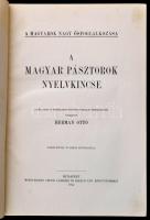 Herman Ottó: A magyar pásztorok nyelvkincse. A magyarok nagy ősfoglalkozása. Természettudományi Köny...