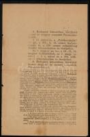 1944 Az ukrán hadseregcsoport parancsnoka által kiadott ultimátum a Budapest körzetében körülzárt né...