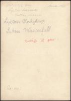 cca 1910 Liptói-havasok, a Sutói vízesés, Erdélyi Mór felvétele, hátulján feliratozva, 11,5×16 cm /
...