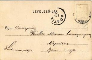 Szekszárd, Takarékpénztár. Fischhof Mór kiadása (Rb)