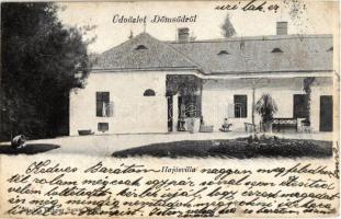 1903 Dömsöd, Hajós villa. Fichner Samu kiadása (r)