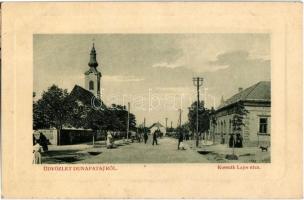 1916 Dunapataj, Kossuth Lajos utca, templom. W.L. Bp. 44915. 1910-13. Kapható Nagy Dezső üzletében