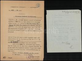 1938-1948 Csillagfürdővel kapcsolatos iratok (közgyűlési jegyzőkönyv, prospektus, levelek, tisztelet...