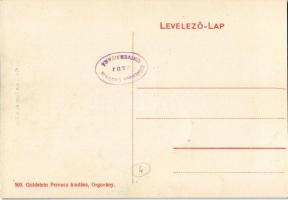 Orgovány, Gőzmalom, Goldstein Ferenc üzlete és saját kiadása