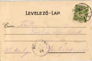 1904 Sopron, Ipar és Képzőművészeti Kiállítás augusztus 20. és szeptember 25. között, Főcsarnok, Zen...