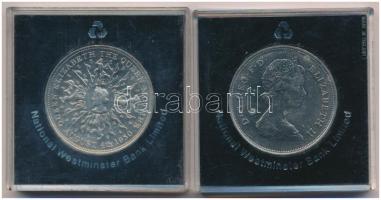 Nagy-Britannia DN-1980. 25p Cu-Ni "II. Erzsébet / Az anyakirálynő 80. születésnapja" + 198...