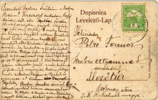 Varasdfürdő, Varasdteplic, Warasdin-Töplitz, Varaždinske Toplice; Fő utca és kastély, fürdő. Ferd. R...