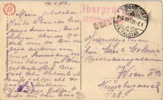 1916 Vinkovce, Vinkovci; Tűzoltósági torony / Vatrogasni toranj / firefighters' tower