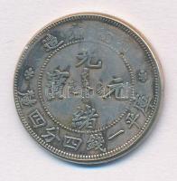 Kínai Császárság / Mandzsúriai Tartományok ~1908. 20c Ag  T:2- peremen foglalatnyom
Chinese Empire ...