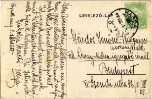 1916 Kassa, Kosice; vasútállomás / Bahnhof / railway station  (EK)