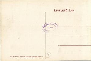 Székesfehérvár, Bodega csemege csarnok, üzlet kirakata Maggi, Kunerol reklámmal, kerékpáros fiú a Bo...