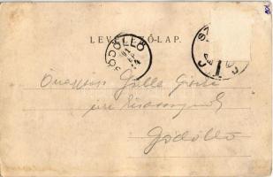 1901 Szabadka, Subotica; Osztrák-magyar bank palotája. Heumann Mór kiadása / Austro-Hungarian bank p...