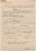 1941. "Állami cukorjegy" négyes ívben, jegyeken "KISBÉR KÖZELLÁTÁSI HIVATAL", az...