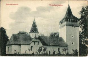 Vajdahunyad, Hunedoara; Hunyadi templom. Adler fényirda 1907. / church (EK)