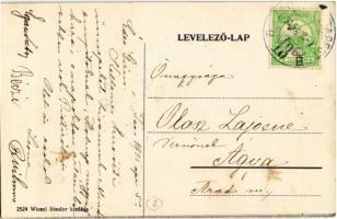 1915 Tass, Polgári kör háza. Kiadja Wiesel Sándor 2524