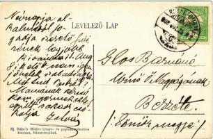 1908 Rimaszombat, Rimavská Sobota; Állami polgári és elemi leányiskola. Ifj. Rábely Miklós kiadása /...