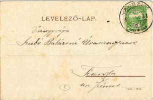 1909 Vajszló, Fő utca, Református templom, Római katolikus templom (EK)