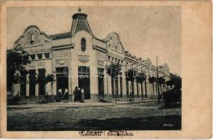 1918 Szenttamás, Bácsszenttamás, Srbobran; könyvnyomda / book printing shop