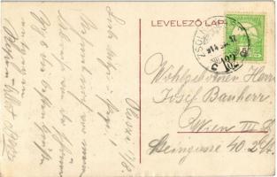 1914 Szepesolaszi, Wallendorf, Spisské Vlachy; Vasútállomás / Bahnhof / railway station (EK)