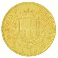 Olaszország 1861T-B 20L Au "II. Viktor Emánuel" (6,44g/0.900) T:2
Italy 1861T-B 20 Lire A...
