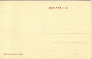 Bártfa, Bardiov; Úri utca, Péchy, Árva, Kecskés és Rákóczi villa. Somló Zoltán kiadása / street view...