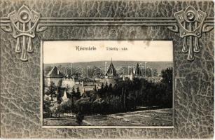 1908 Késmárk, Kezmarok; Thököly vár. Feitzinger Ede No. 687. / castle. Art Nouveau