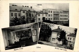 Léva, Levice; kórház belső, kápolna / hospital interior, chapel (EK)