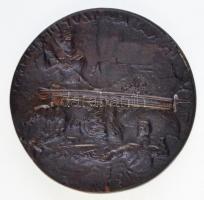 1954. "Dunai árvízvédelemért" Br jelvény (37mm) T:2