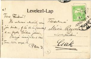 1914 Temesvár, Timisoara; Józsefváros, Bonnáz utca, zárda templom. Kiadja Kugel Károly fényképész / ...