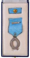 1992. "Rendőrségi Szolgálati Jel 30 év után" kitüntetés, miniatűrrel, eredeti dísztokban T...