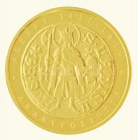 2018. 50.000Ft Au Habsburg Albert aranyforintja tanúsítvánnyal (3,47g/0.986) T:1 /  Hungary 2018. 50.000 Forint Au The Gold Florin of Albert Habsburg with certificate (3,47g/0.986) C:UNC