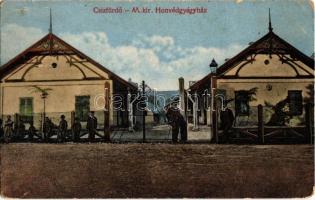 1916 Csízfürdő, Kúpele Cíz; M. kir. honvédgyógyház. Herskovits Mór kiadása / military hospital (Rb)