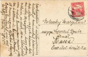 Rimaszombat, Rimavská Sobota; Erzsébet tér, Tátra szálloda, Altmann Sámuel és bazár üzlet / square, ...