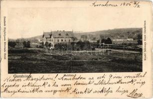 1905 Gurahonc, Honctő, Gurahont; Sudóház, vasútállomás / Bahnhof / railway station (EK)