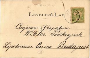 1904 Zabola, Zabala; Református templom télen, Posta és távirda hivatal, Mester lak, villa, Állami e...