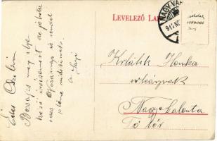 1912 Nagyvárad, Oradea; Bémer tér, Poynár palota, villamos, fogorvos, Koch testvérek és Wéber Testvé...