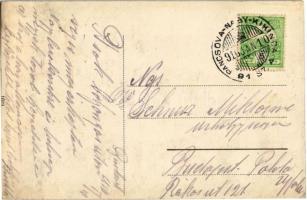 1916 Nagybecskerek, Zrenjanin, Veliki Beckerek; Dungyerszky sörgyár, Ernő uszály / brewery, barge