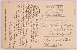 cca 1890-1930 Szentiványi Gyula (1881-1956) grafikus, restaurátor művészeti író, Iparművészeti Főisk...