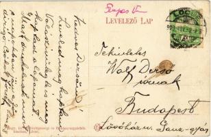 1909 Lőcse, Levoca; Városkerti híd / park bridge (EK)