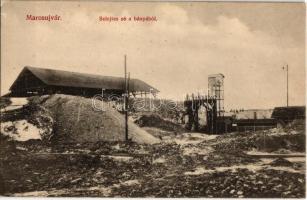 Marosújvár, Ocna Mures; Selejtes só a bányában. Vagner L. kiadása / salt mine, salt reject