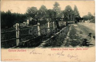 1901 Marilla, Marila; Erdész lak a Puskás-hegyen Marilla mellett. Gross Gyula tulajdona / forestry house