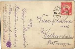 1917 Lipótvár, Újvároska, Leopoldov; fegyintézet / prison (EK)