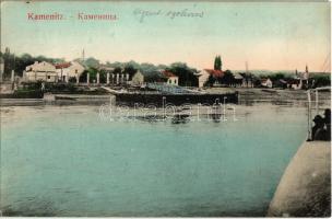 1910 Kamanc, Kamenitz, Sremska Kamenice (Újvidék, Novi Sad); Duna part / Dunaj riverside