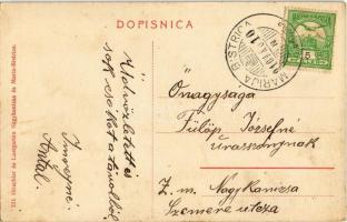 1910 Máriabeszterce, Máriabisztrica, Marija Bistrica; Kegytemplom, belső. Hirschler és Lustgarten ki...