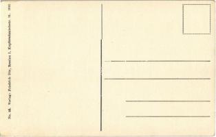 Wroclaw, Breslau; Hauptfeuerwache. Verlag Friedrich Där / Central Fire Station, firefighters with fi...