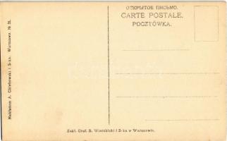 Warsaw, Warszawa, Varsó; Ul. Leszno / street view with tram line 9 to Wolska,